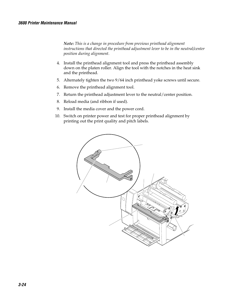 3600 printer maintenance manual | Genicom 3600 User Manual | Page 68 / 174