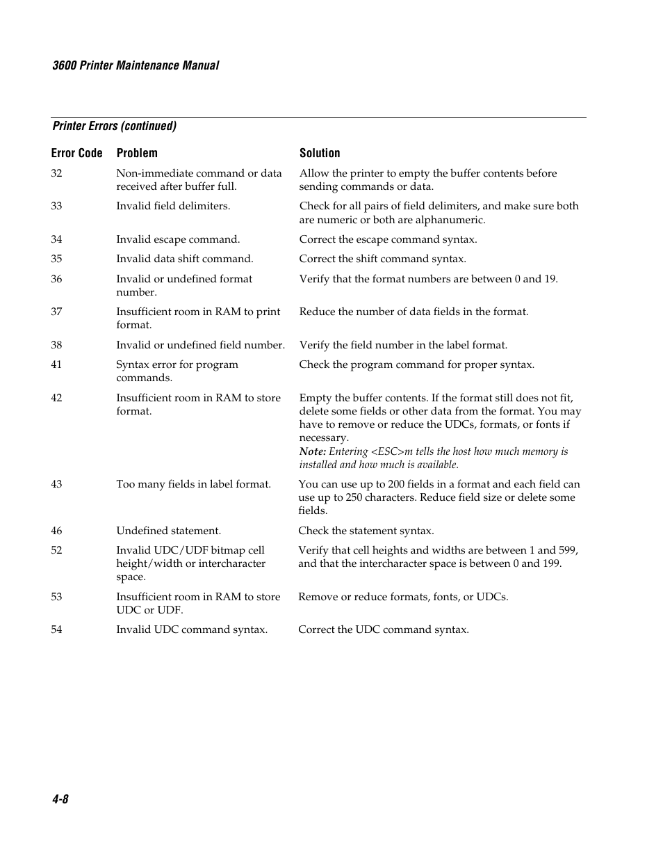 Genicom 3600 User Manual | Page 78 / 174