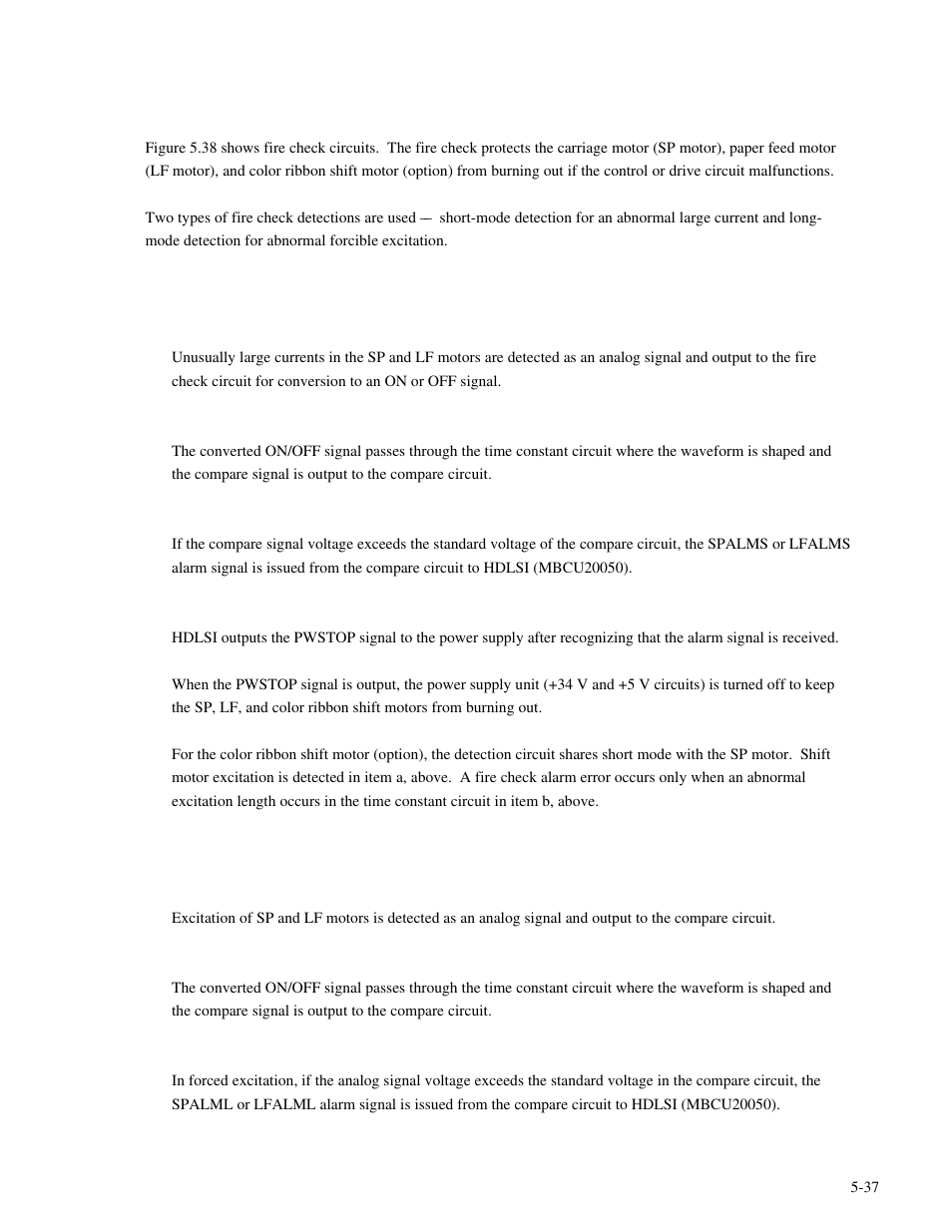 Genicom MatrixPrinter LA36 User Manual | Page 124 / 138
