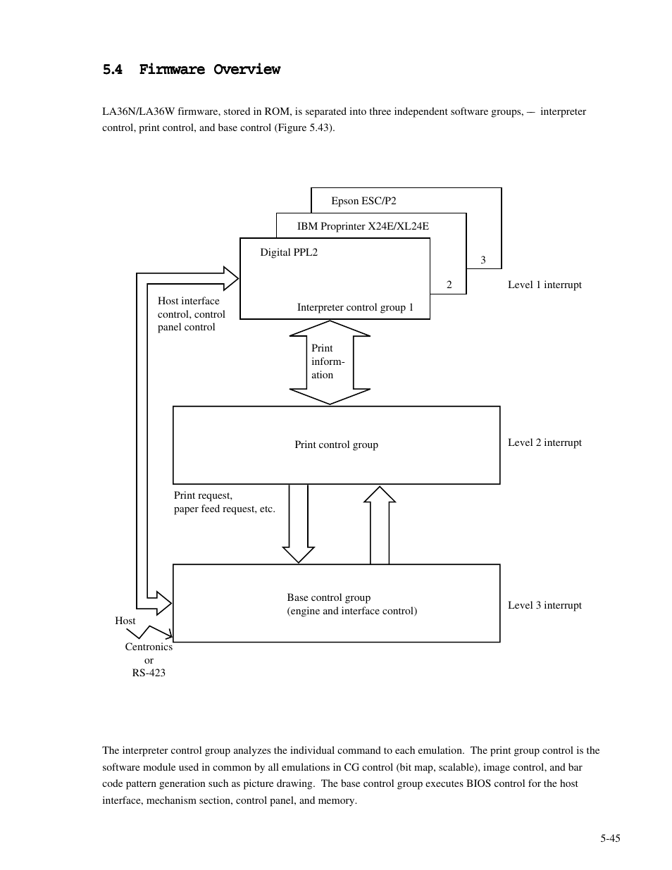 Genicom MatrixPrinter LA36 User Manual | Page 132 / 138