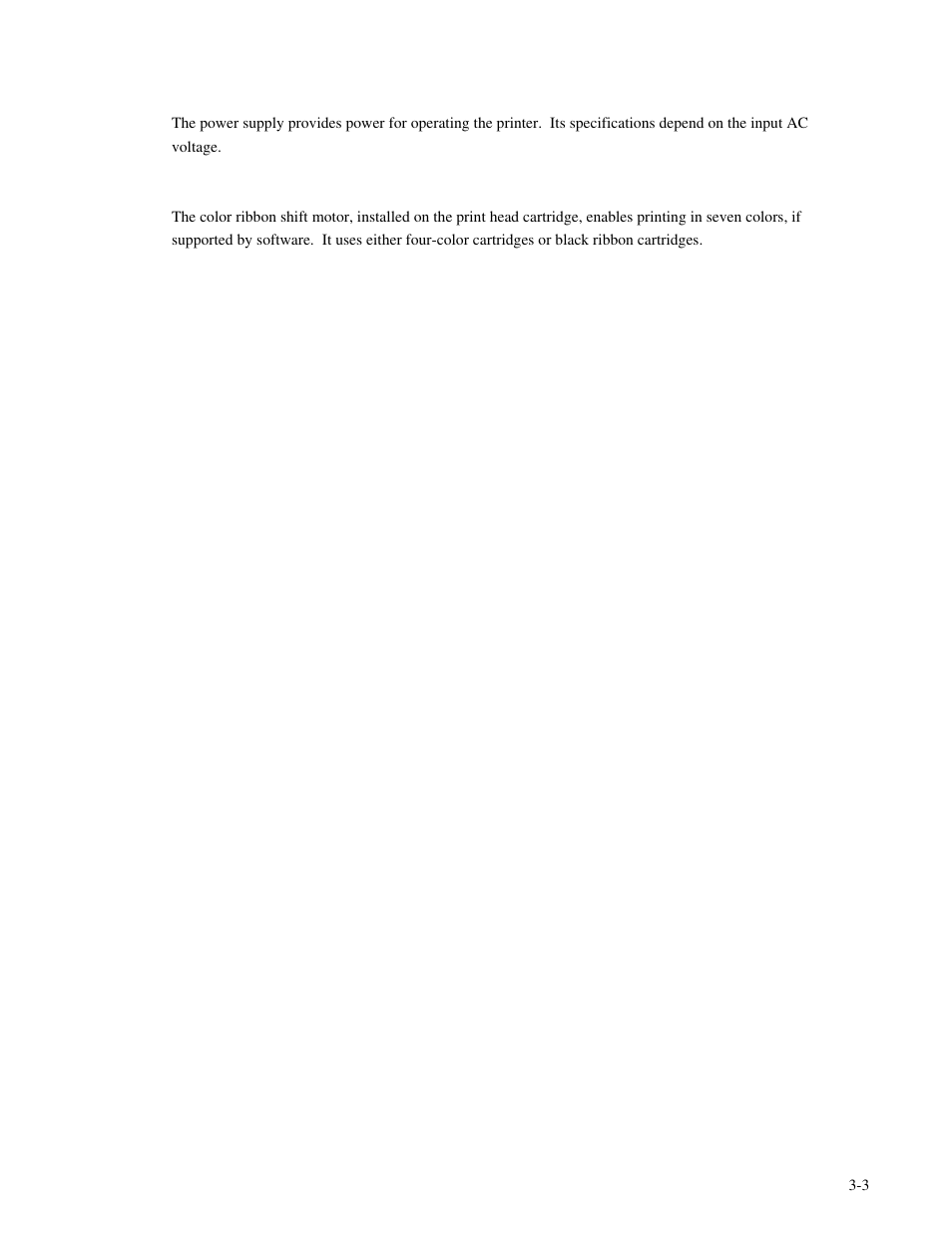 Genicom MatrixPrinter LA36 User Manual | Page 24 / 138