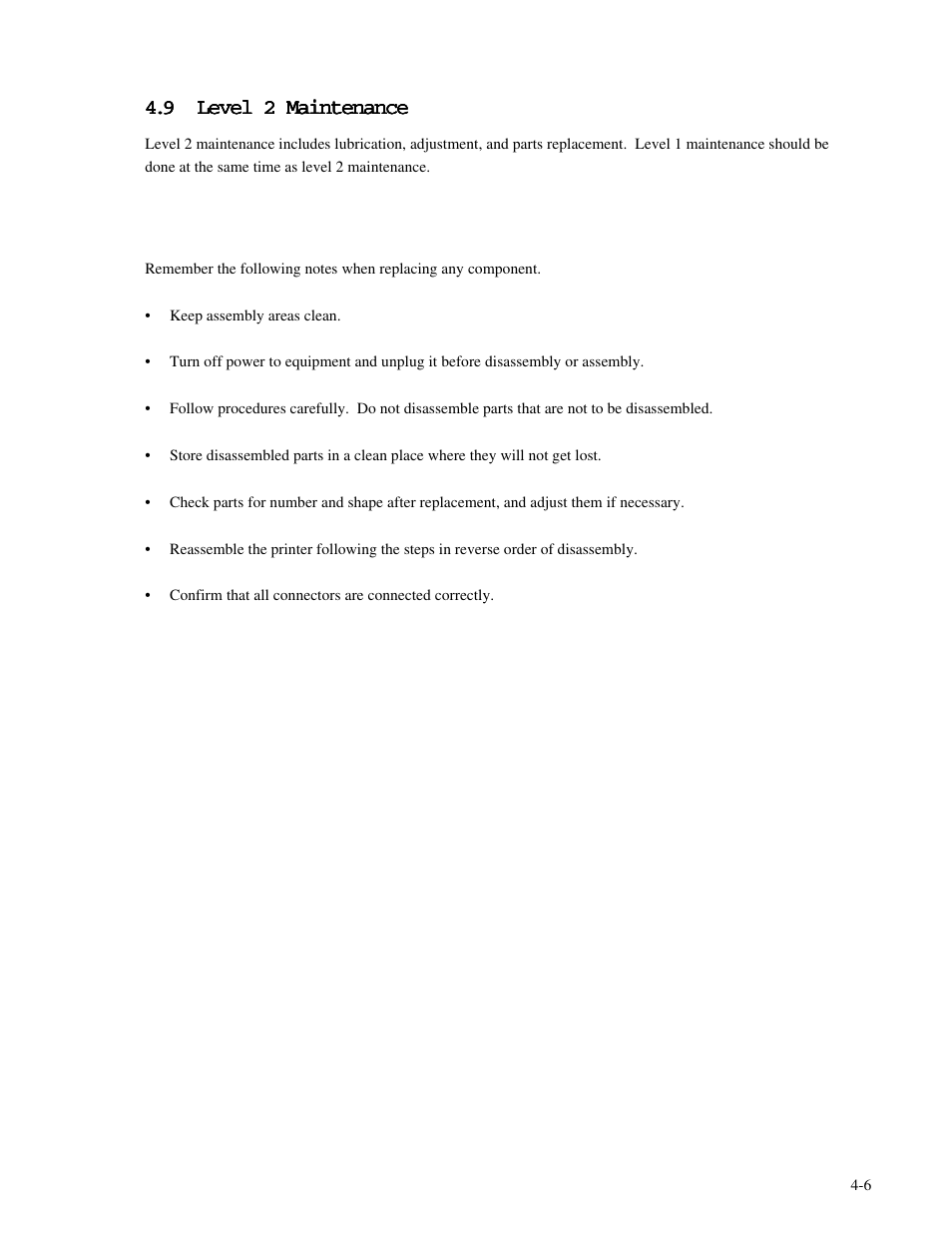 Genicom MatrixPrinter LA36 User Manual | Page 42 / 138
