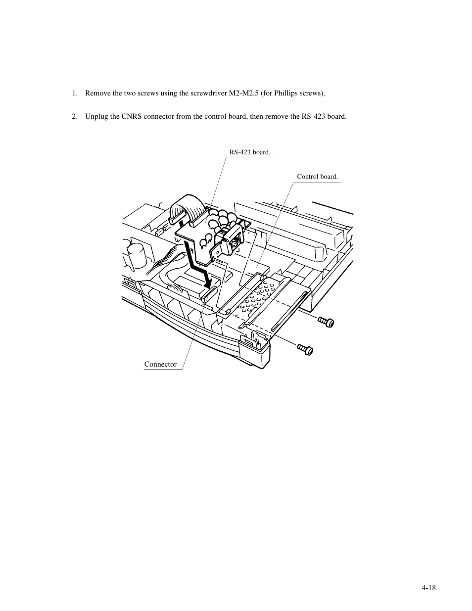 Genicom MatrixPrinter LA36 User Manual | Page 54 / 138