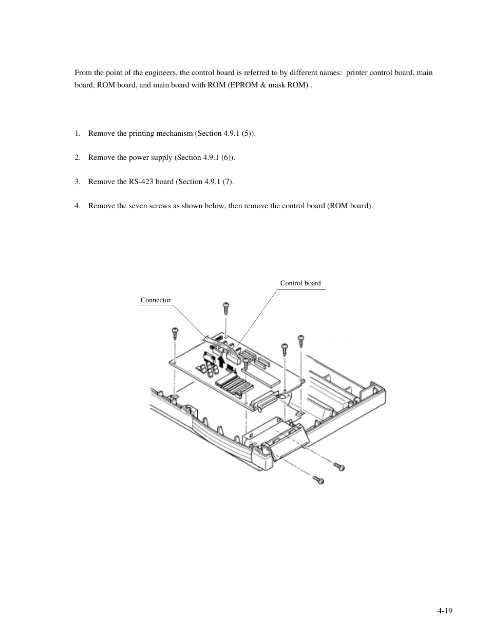 Genicom MatrixPrinter LA36 User Manual | Page 55 / 138