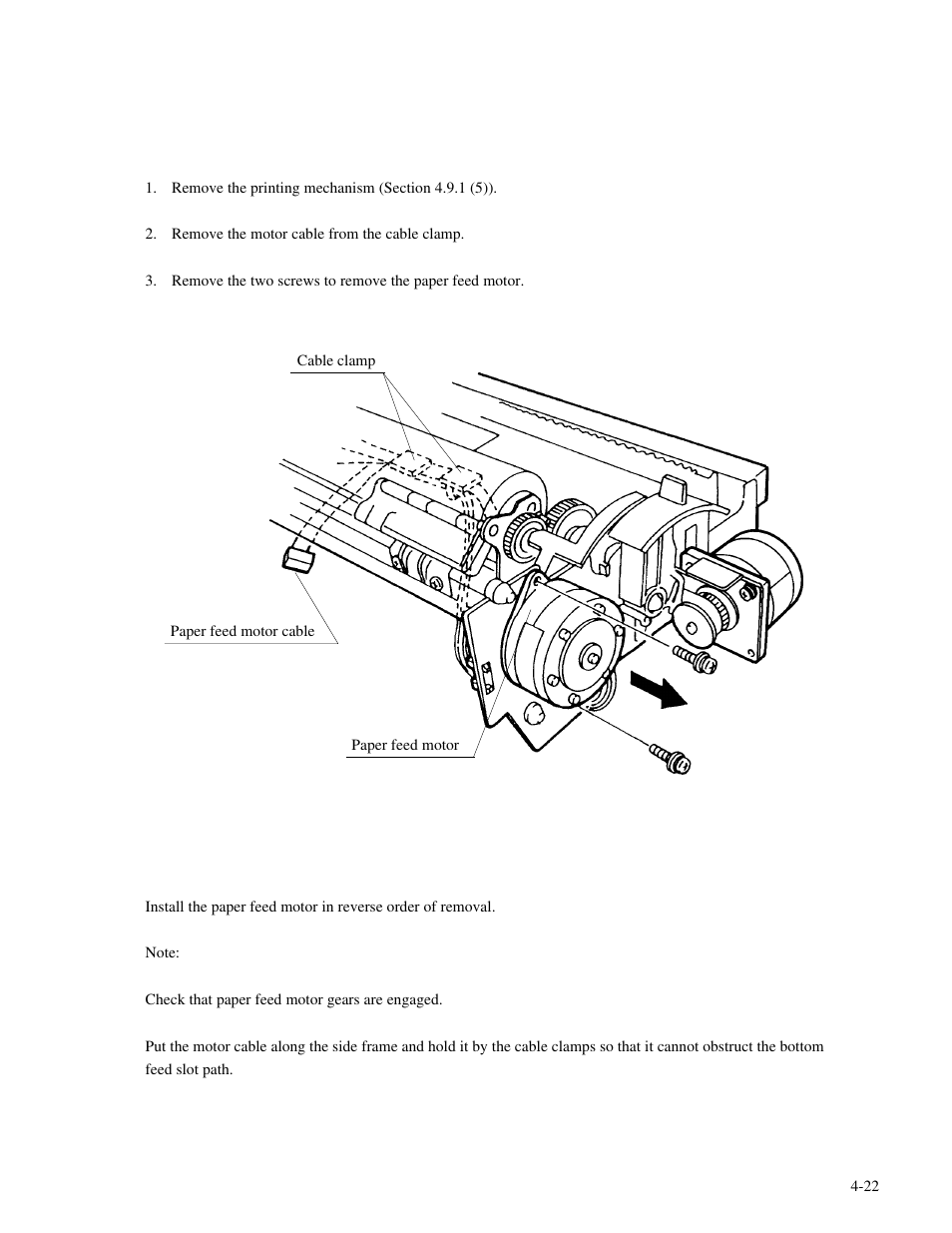 Genicom MatrixPrinter LA36 User Manual | Page 58 / 138