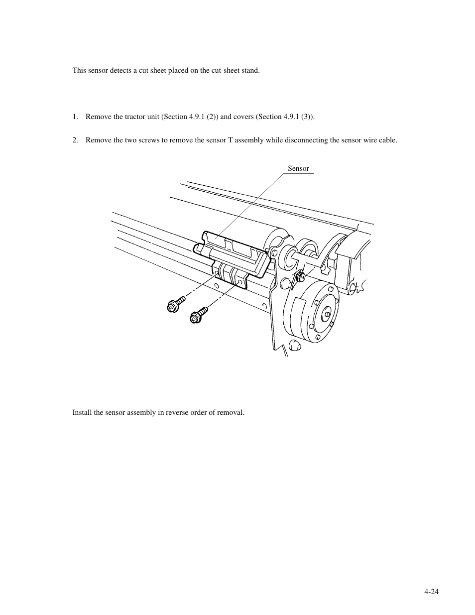 Genicom MatrixPrinter LA36 User Manual | Page 60 / 138