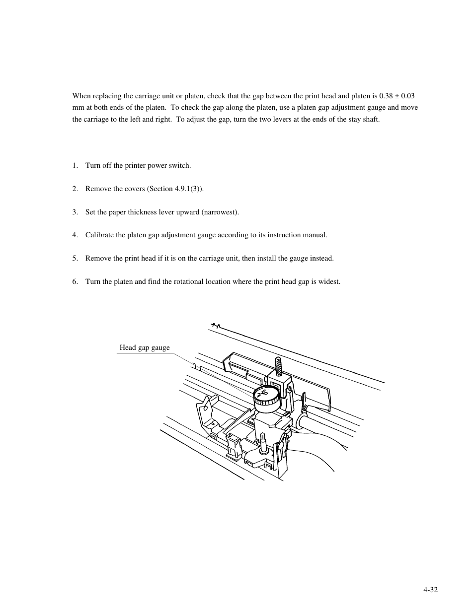 Genicom MatrixPrinter LA36 User Manual | Page 68 / 138