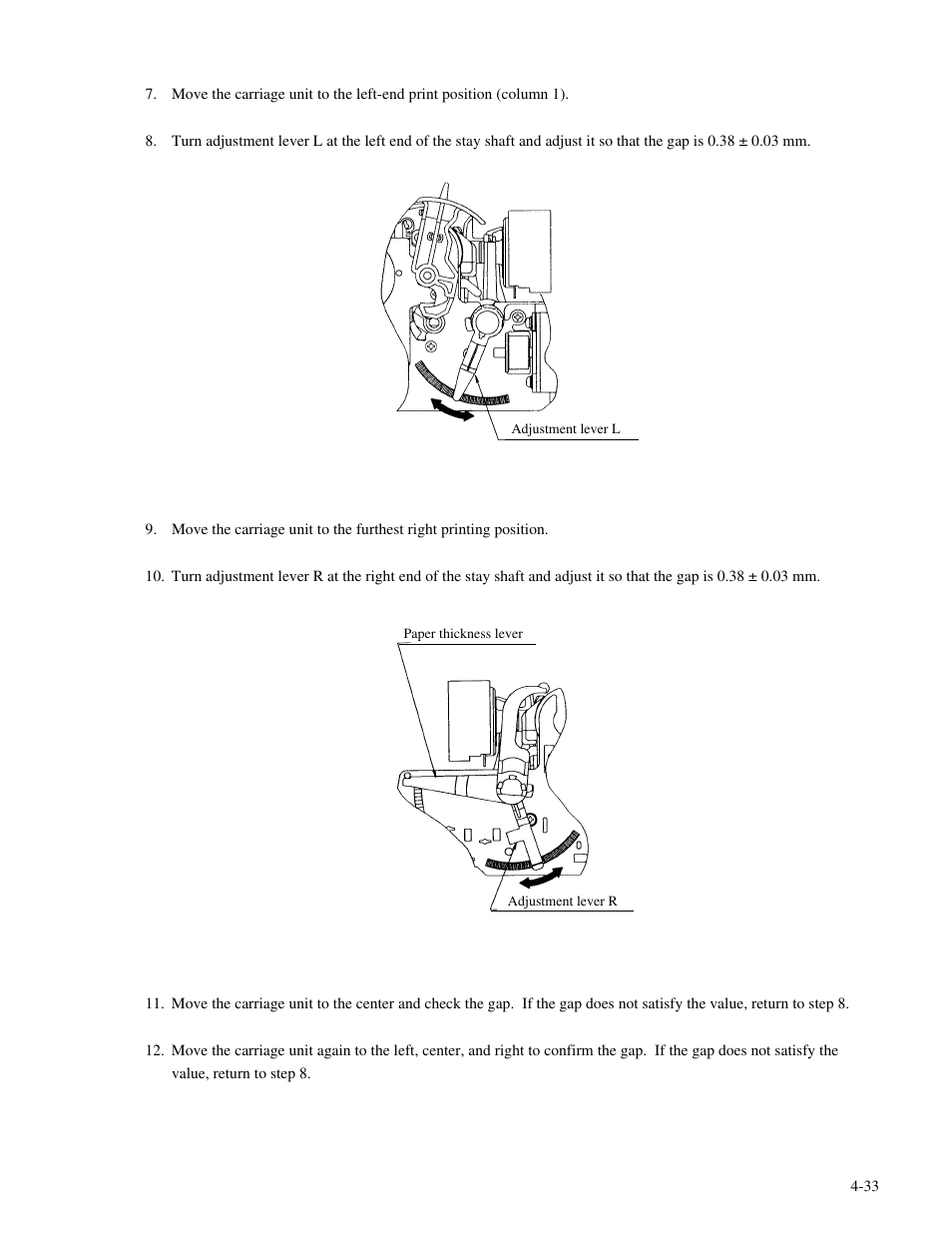 Genicom MatrixPrinter LA36 User Manual | Page 69 / 138