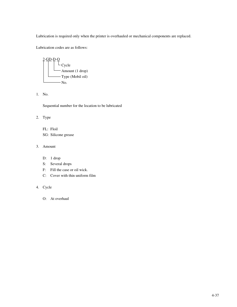 Genicom MatrixPrinter LA36 User Manual | Page 73 / 138
