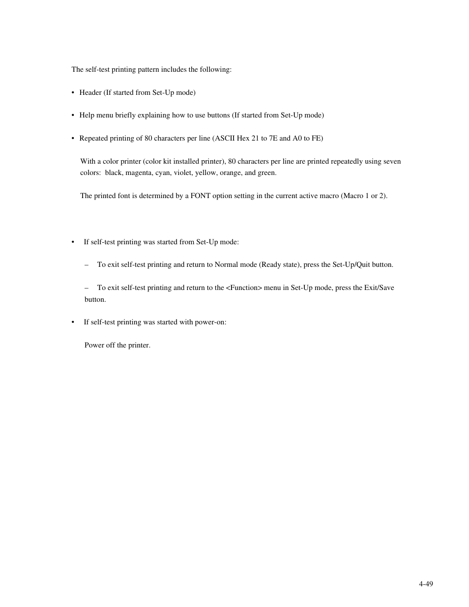 Genicom MatrixPrinter LA36 User Manual | Page 85 / 138