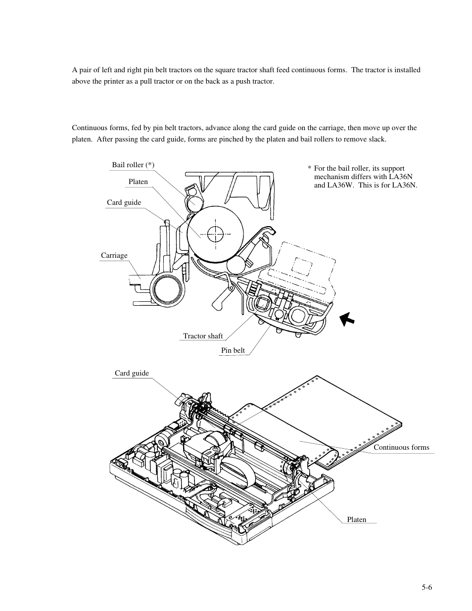 Genicom MatrixPrinter LA36 User Manual | Page 93 / 138