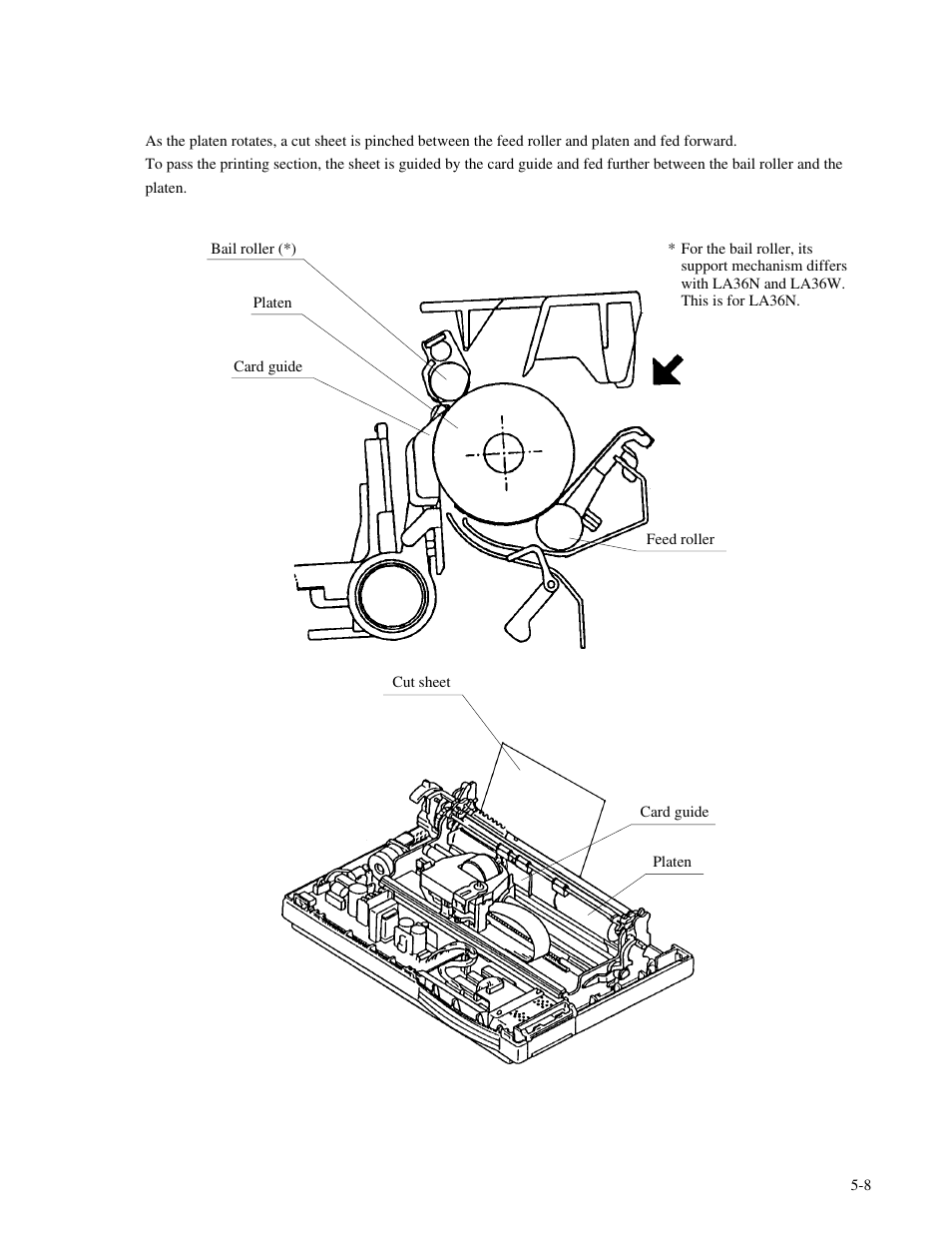 Genicom MatrixPrinter LA36 User Manual | Page 95 / 138