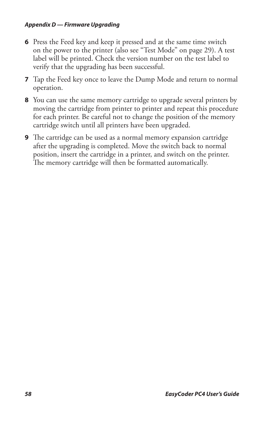Genicom PC4 User Manual | Page 70 / 72
