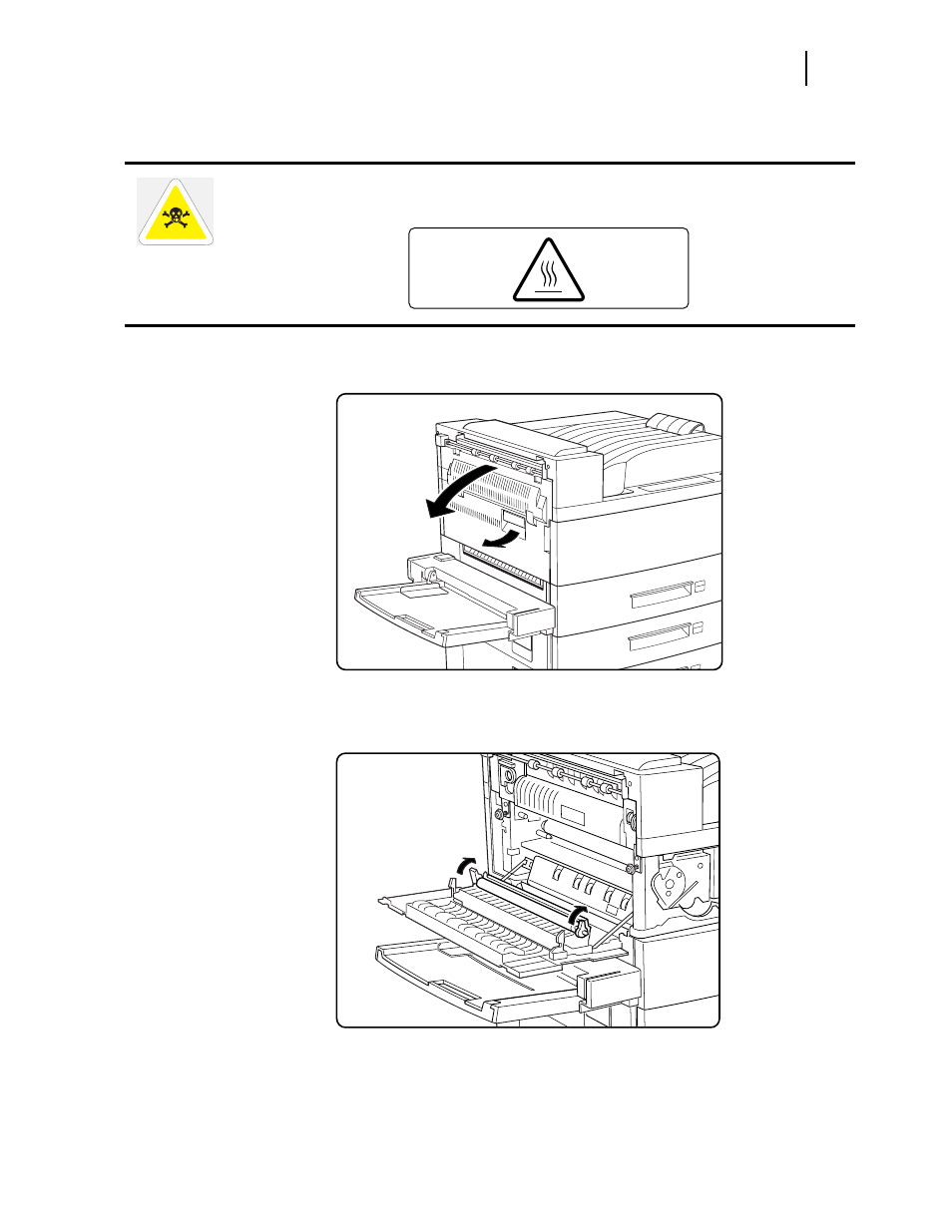 Replacing the transfer roller | Genicom LN45 User Manual | Page 123 / 214