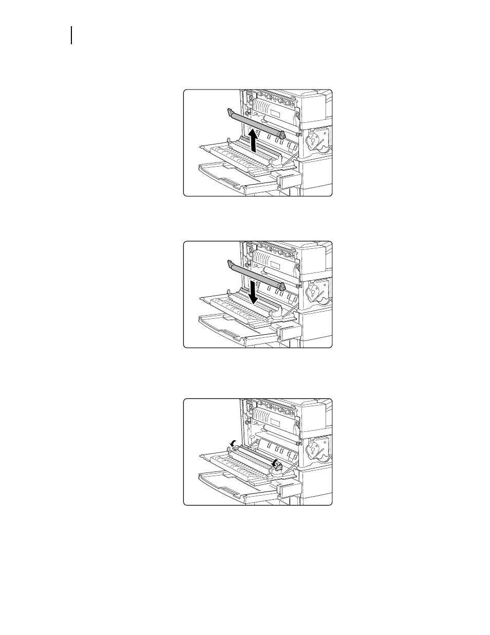 Replacing the feed rollers | Genicom LN45 User Manual | Page 124 / 214