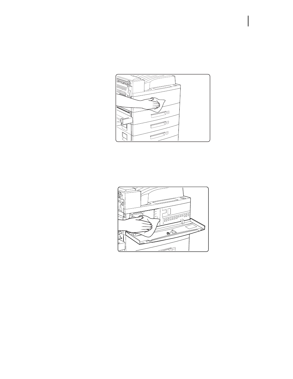 Clean the exterior of the printer, Check the interior of the printer | Genicom LN45 User Manual | Page 131 / 214