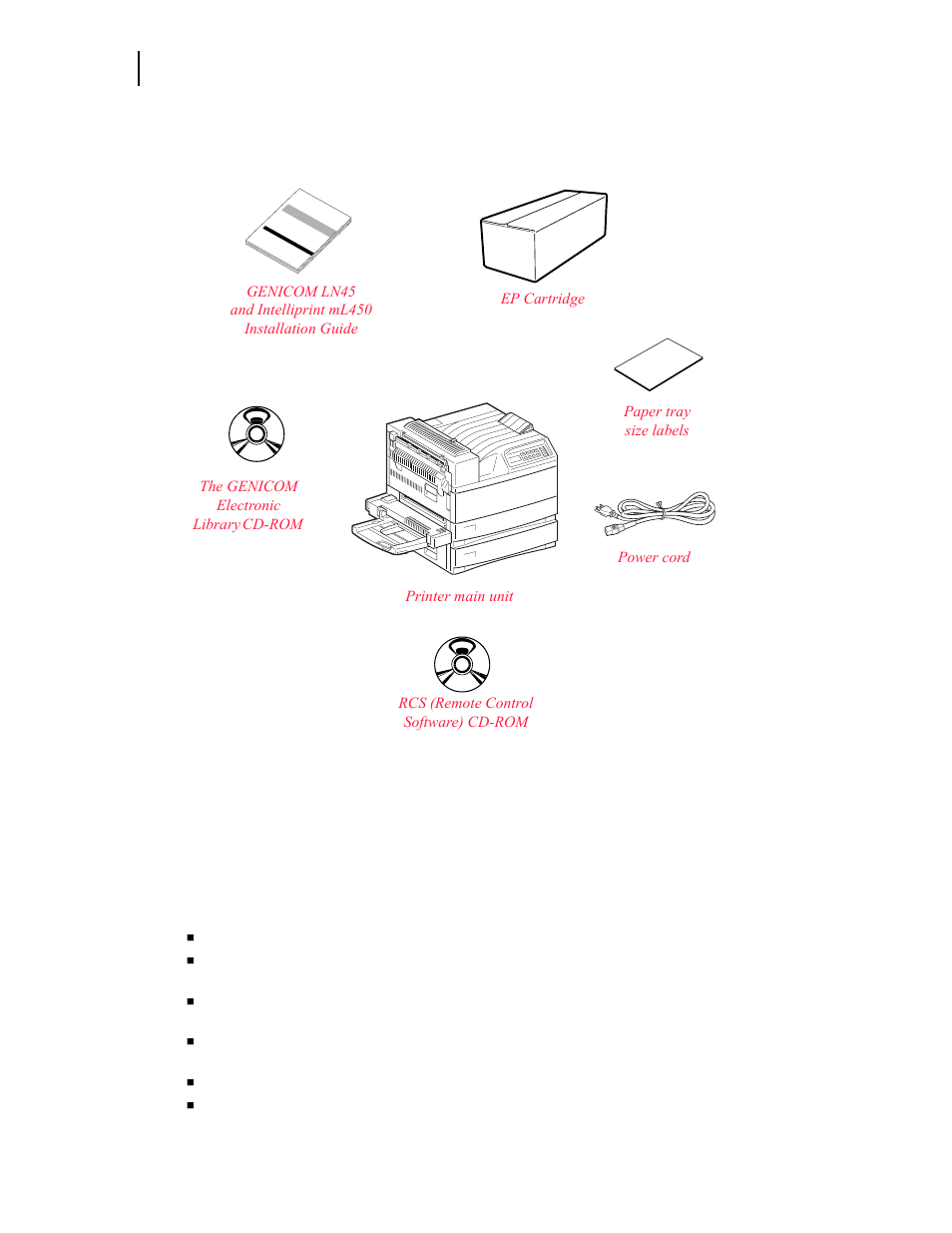 Installing the ep cartridge | Genicom LN45 User Manual | Page 24 / 214