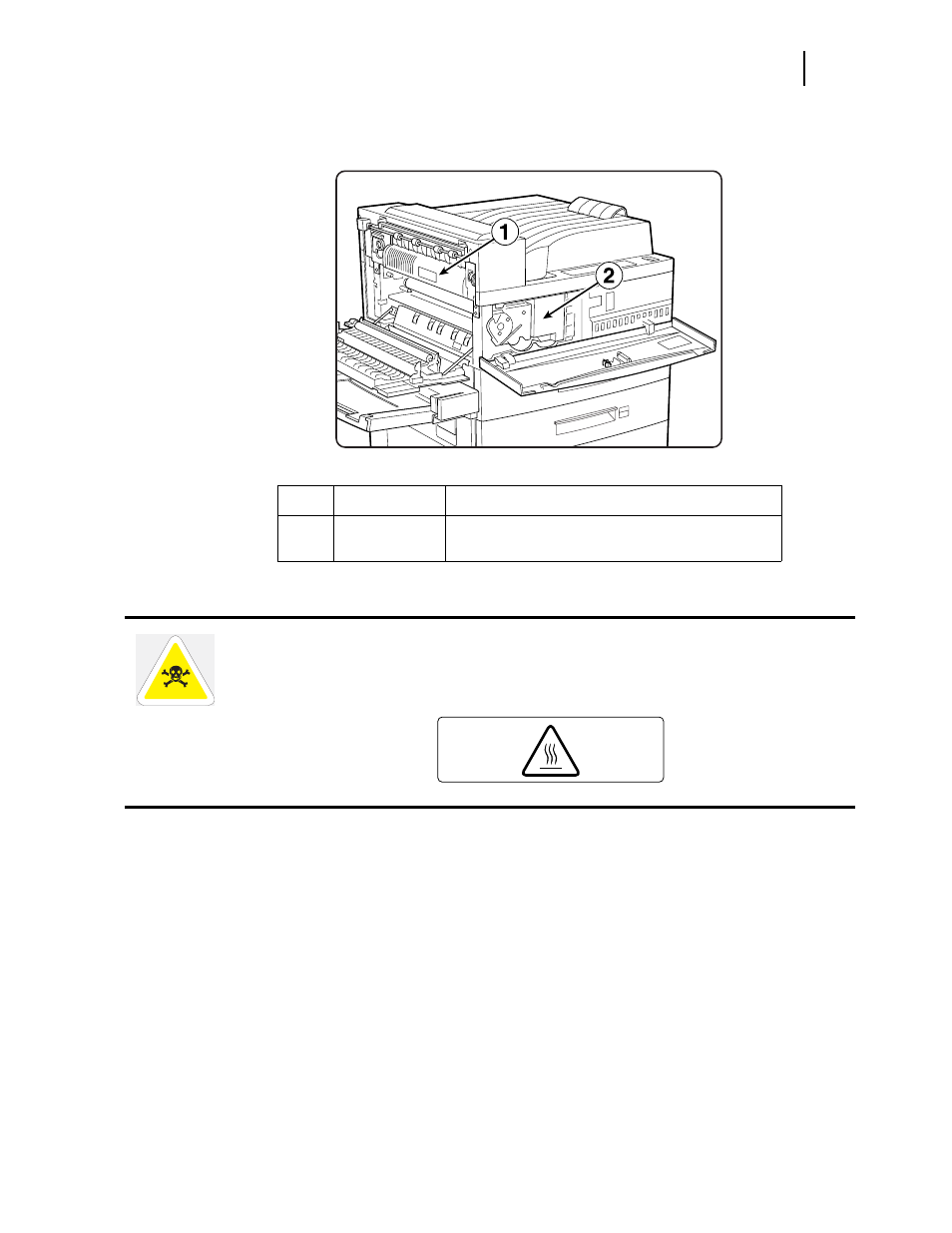 Inside the printer | Genicom LN45 User Manual | Page 47 / 214