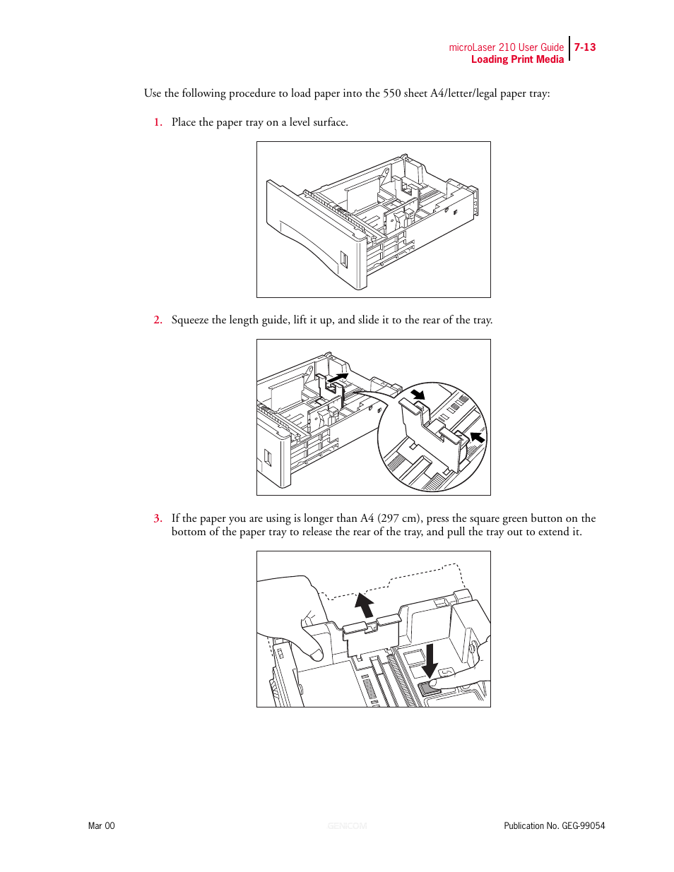 Genicom microLaser 210 User Manual | Page 141 / 212