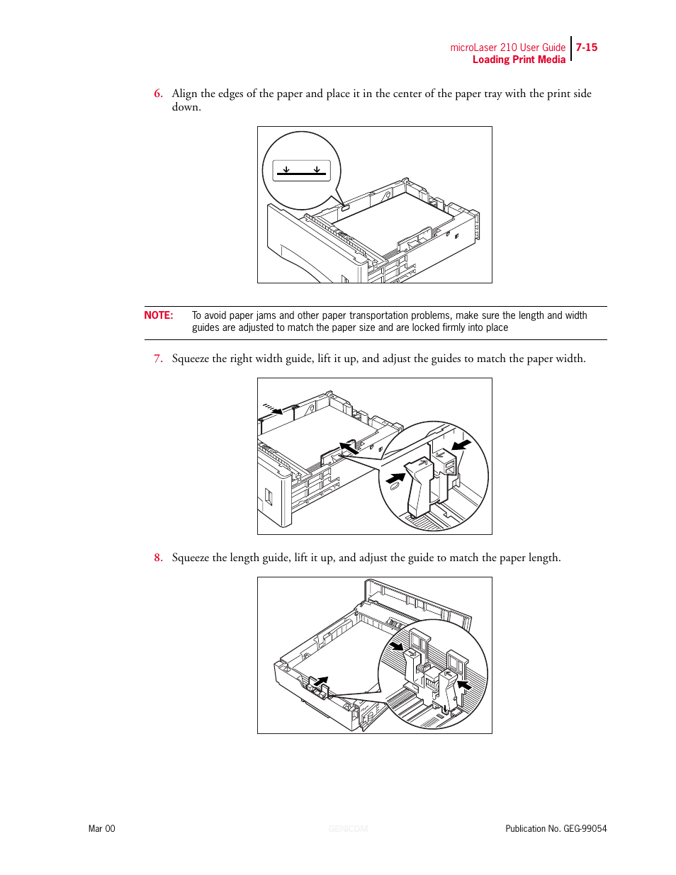 Genicom microLaser 210 User Manual | Page 143 / 212