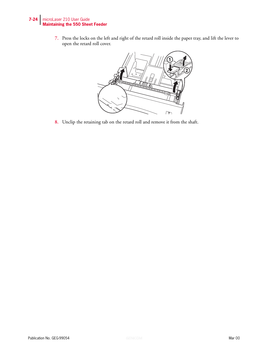 Genicom microLaser 210 User Manual | Page 152 / 212