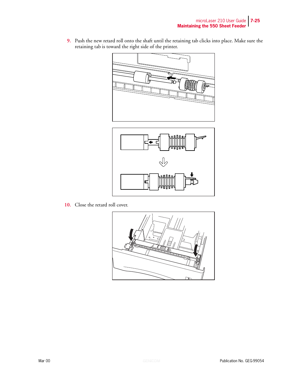 Genicom microLaser 210 User Manual | Page 153 / 212