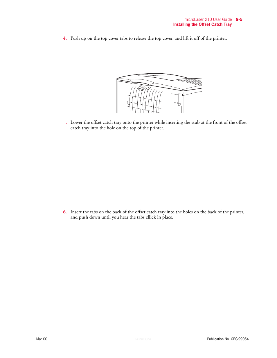 Genicom microLaser 210 User Manual | Page 177 / 212