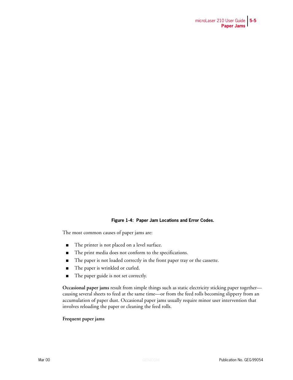 Genicom microLaser 210 User Manual | Page 89 / 212