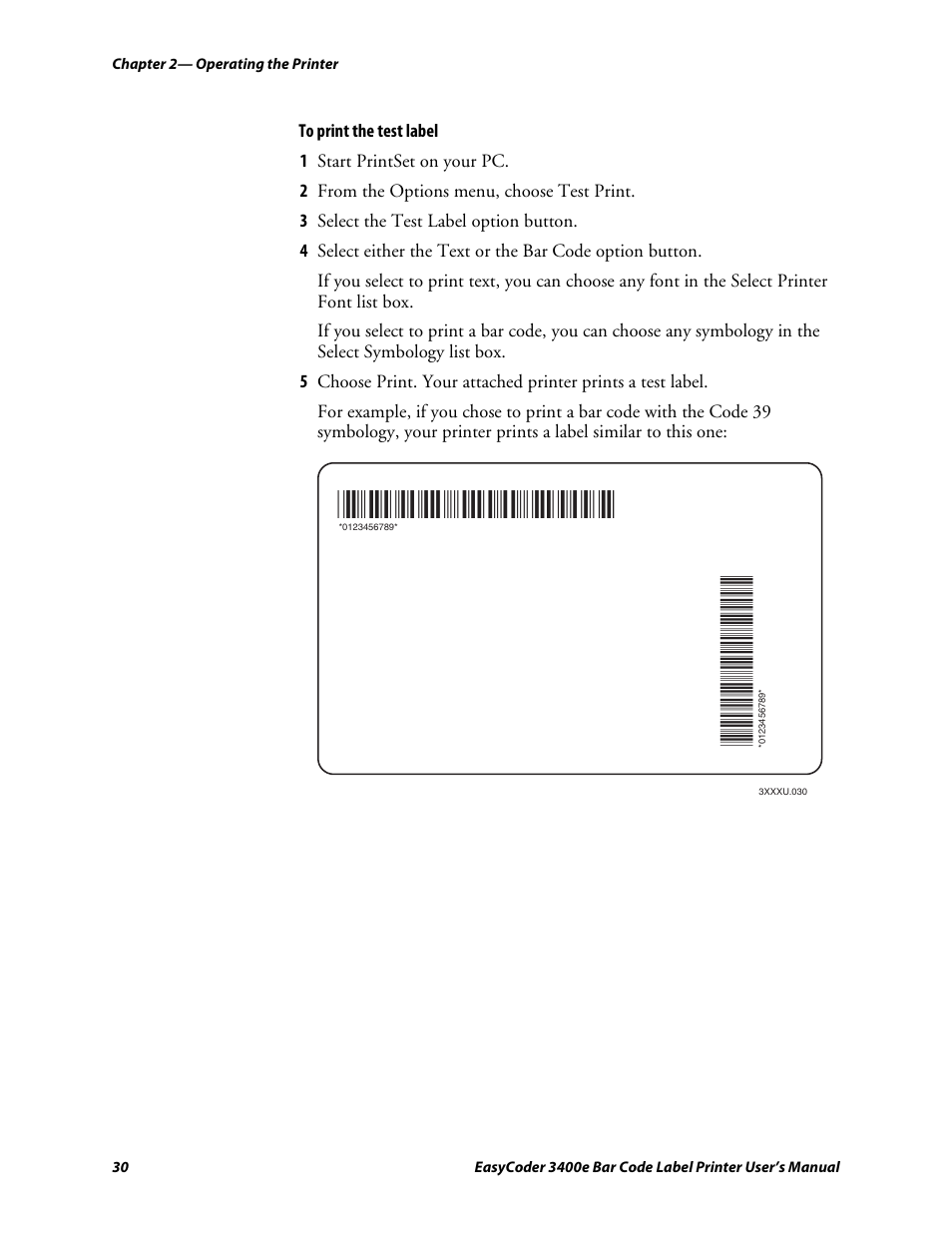 C d 39 | Genicom EasyCoder 3400e User Manual | Page 42 / 126