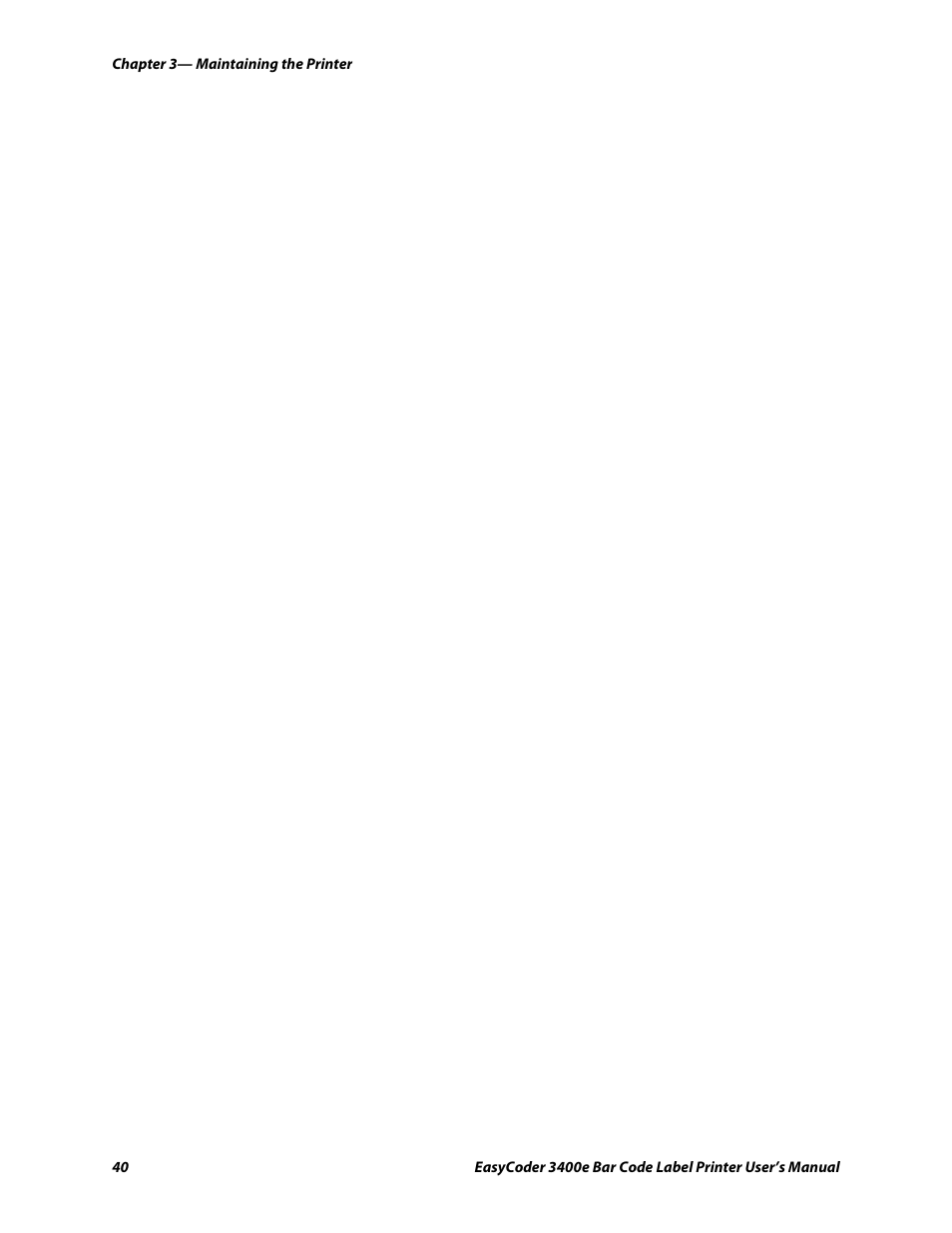 C d 39 | Genicom EasyCoder 3400e User Manual | Page 52 / 126