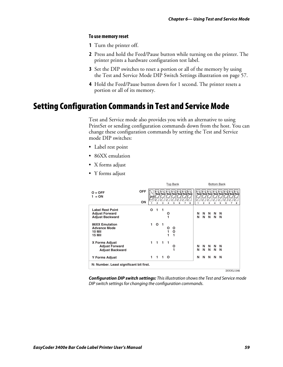 C d 39 | Genicom EasyCoder 3400e User Manual | Page 71 / 126