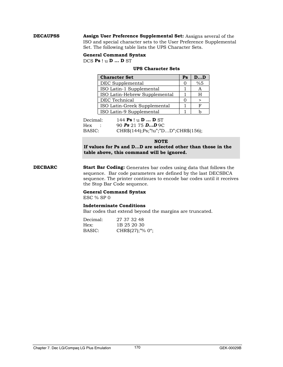 Genicom GEK 00031B User Manual | Page 170 / 314