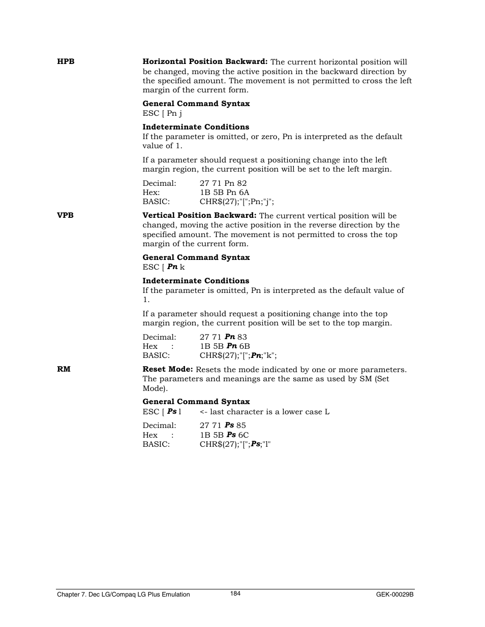 Genicom GEK 00031B User Manual | Page 184 / 314