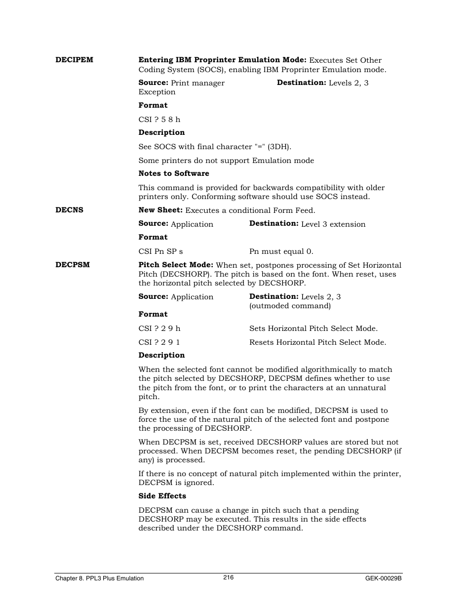 Genicom GEK 00031B User Manual | Page 216 / 314