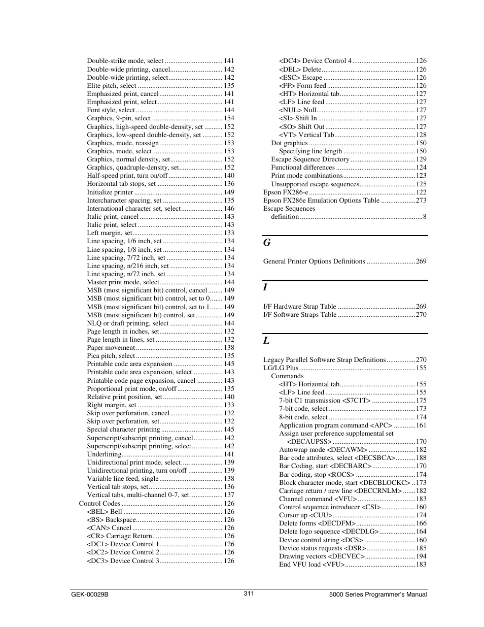 Genicom GEK 00031B User Manual | Page 311 / 314