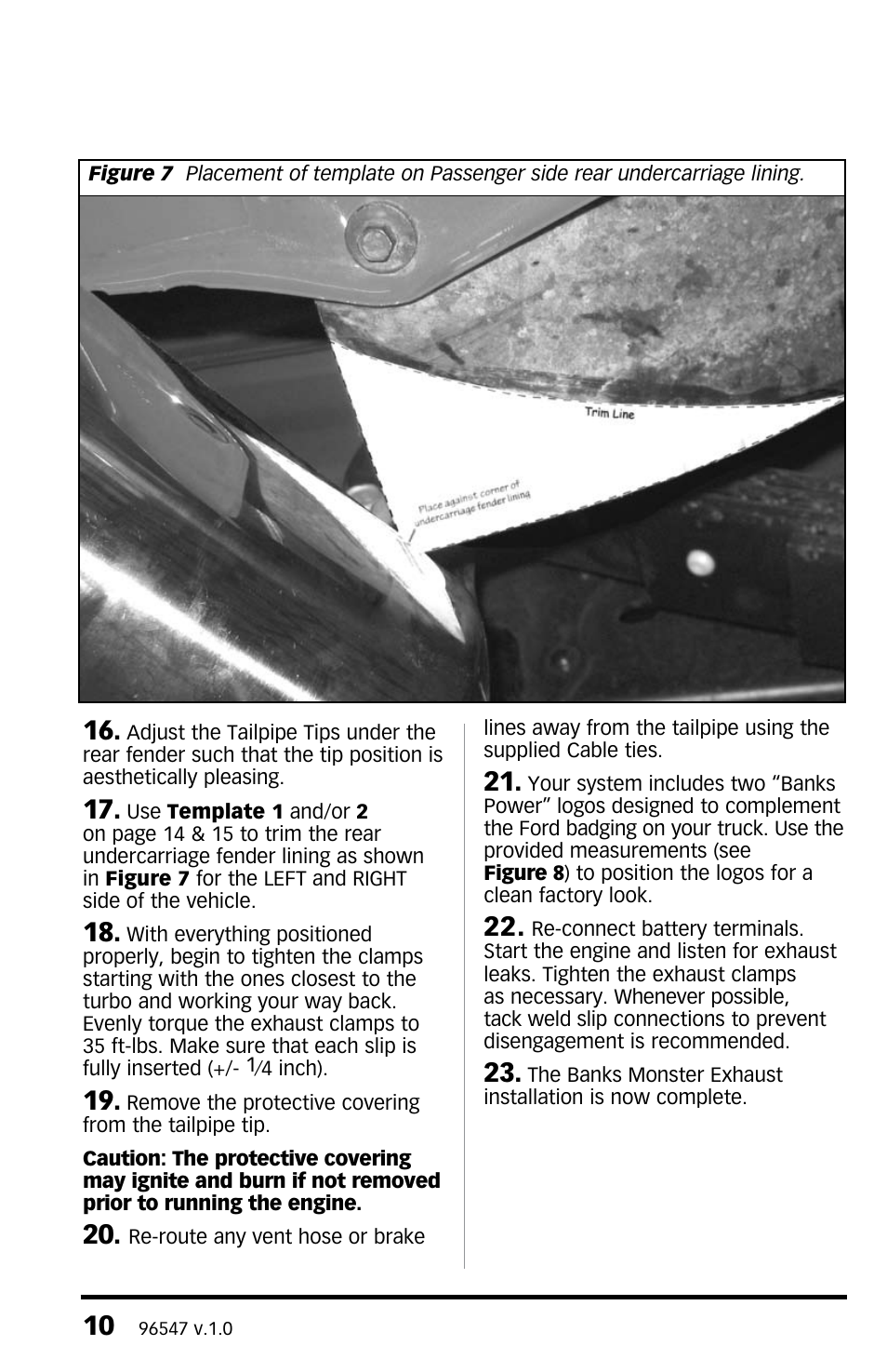 Gale Banks Split-Dual Monster F350 User Manual | Page 10 / 16