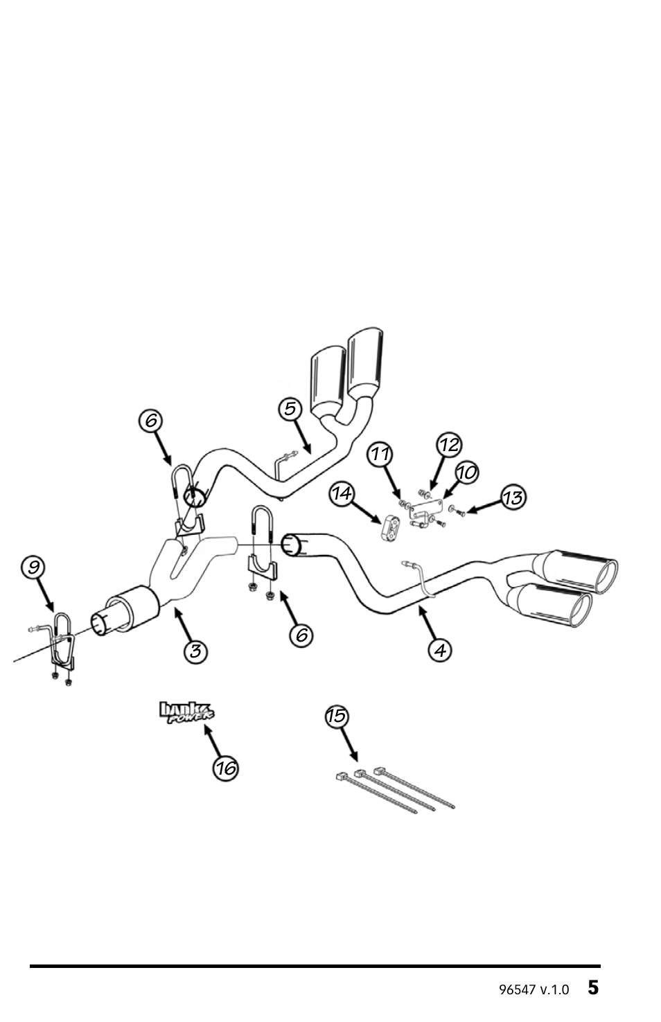 Gale Banks Split-Dual Monster F350 User Manual | Page 5 / 16