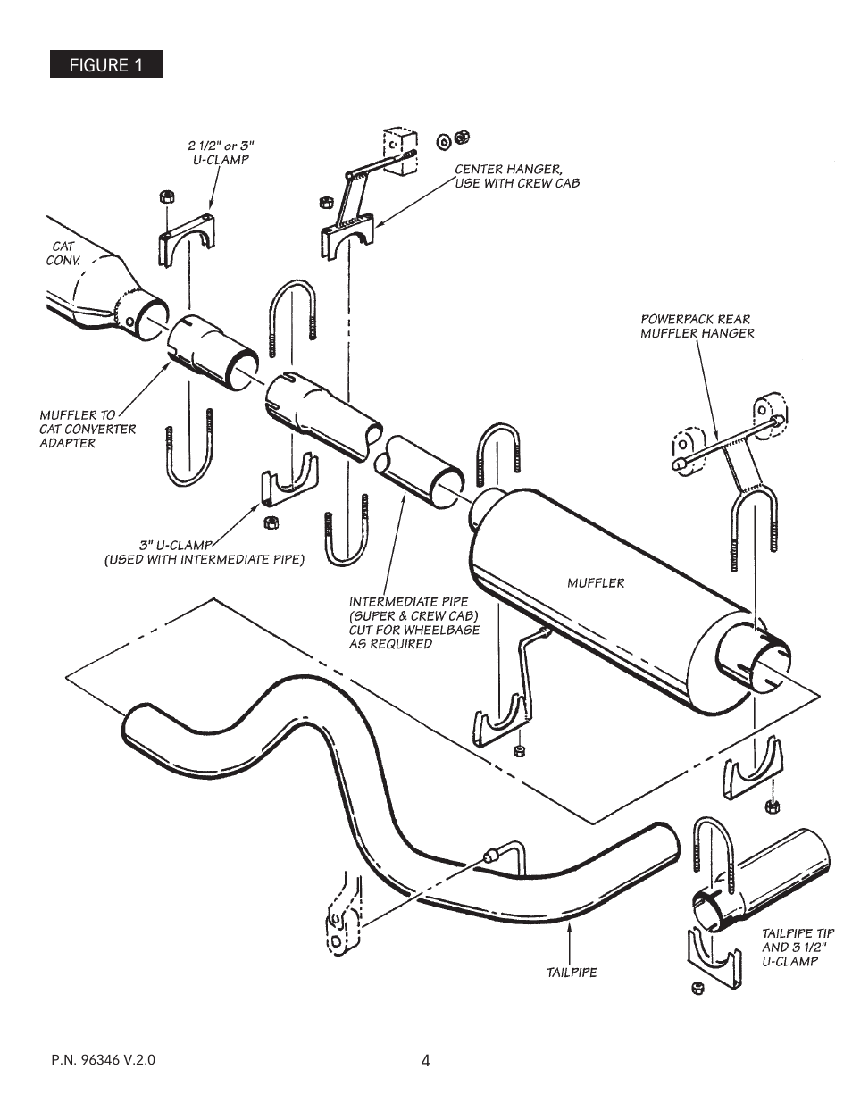 Banks Power Ford Trucks: (Gas ’87 - 97 7.5L EFI) Power Systems- Stinger system '87-96 SC, EC & CC (For Use w_ 460 EFI Engine) User Manual | Page 4 / 8