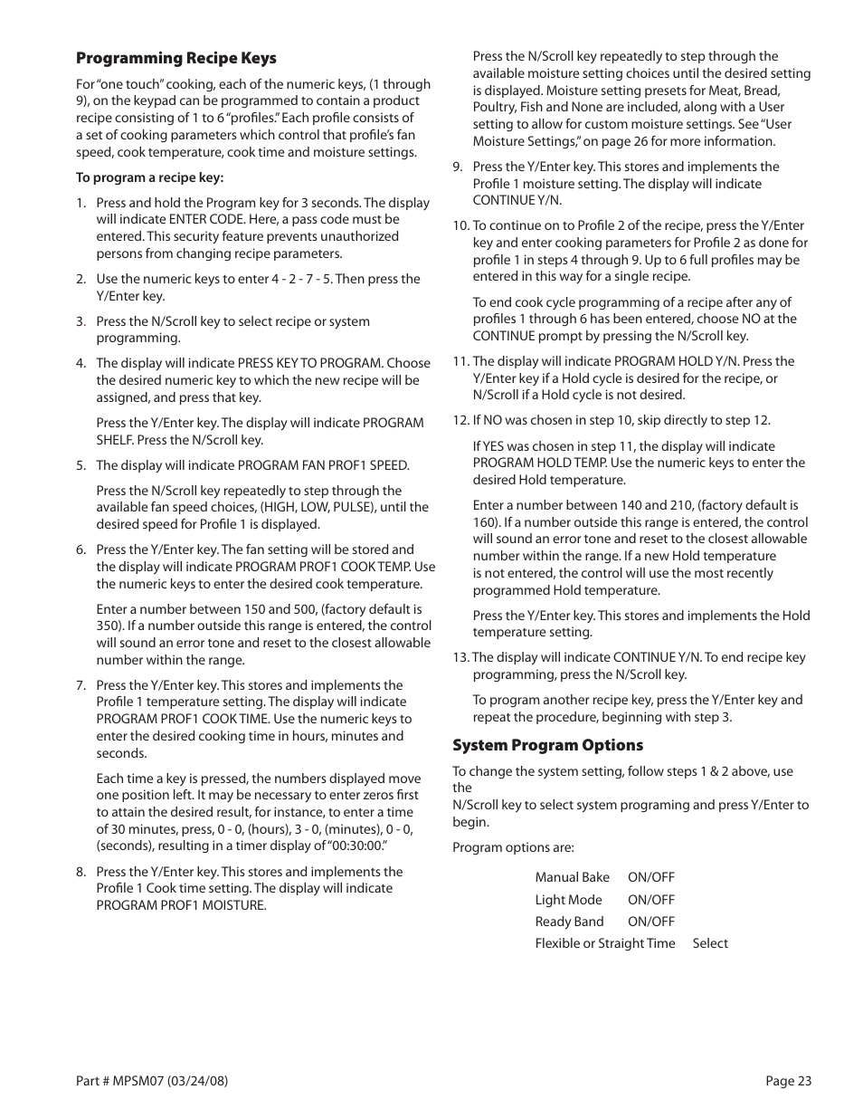 Garland MP-GD-10-S User Manual | Page 23 / 80