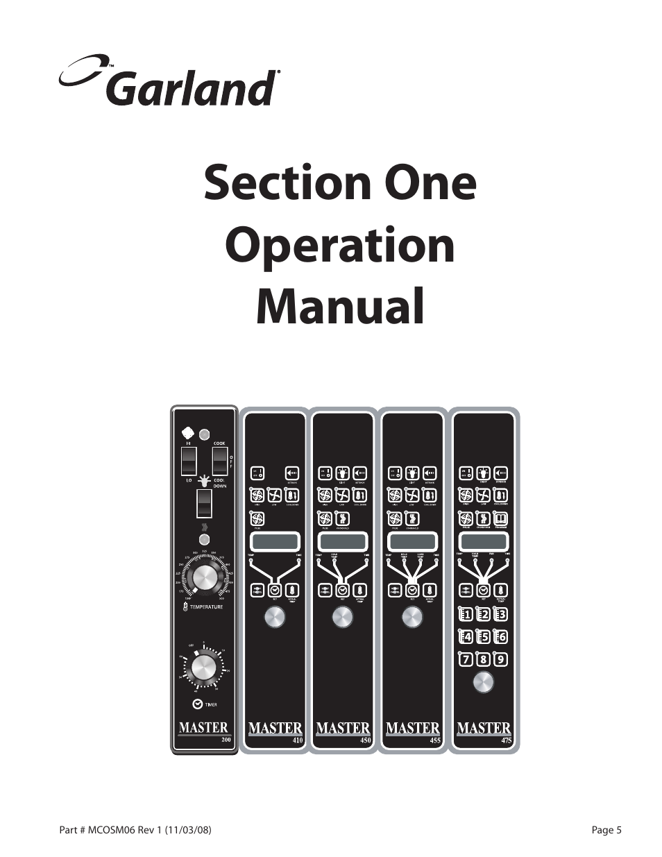 Garland 200 User Manual | Page 5 / 124