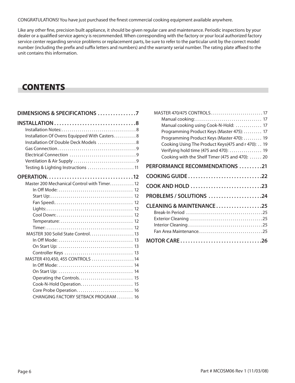 Garland 200 User Manual | Page 6 / 124