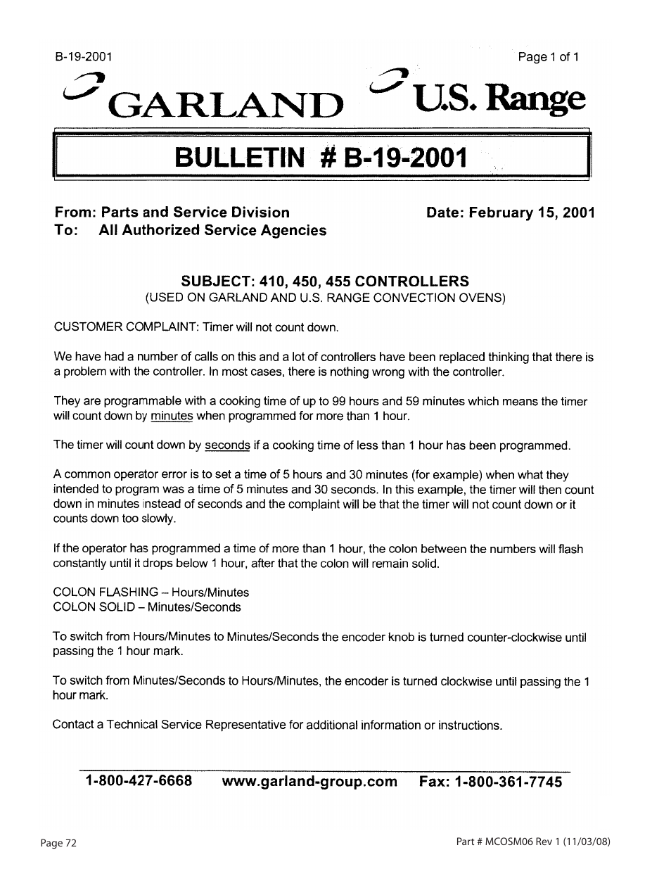 Garland 200 User Manual | Page 72 / 124