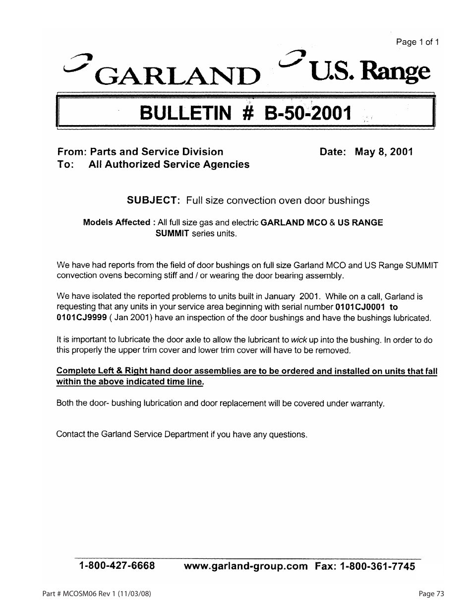 Garland 200 User Manual | Page 73 / 124