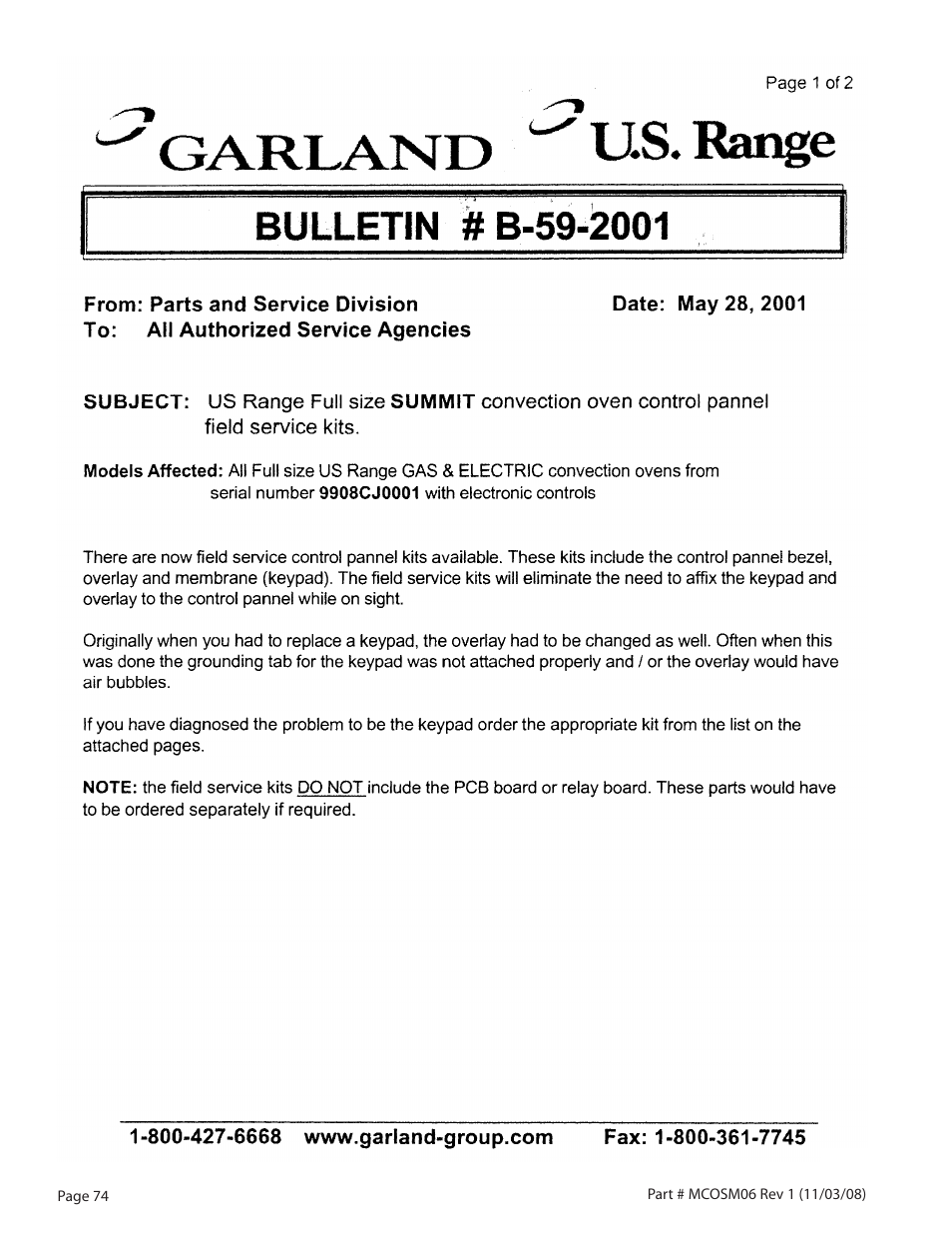 Garland 200 User Manual | Page 74 / 124