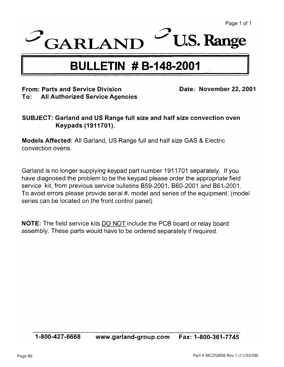 Garland 200 User Manual | Page 86 / 124