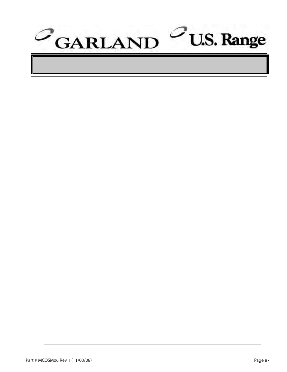 Garland 200 User Manual | Page 87 / 124