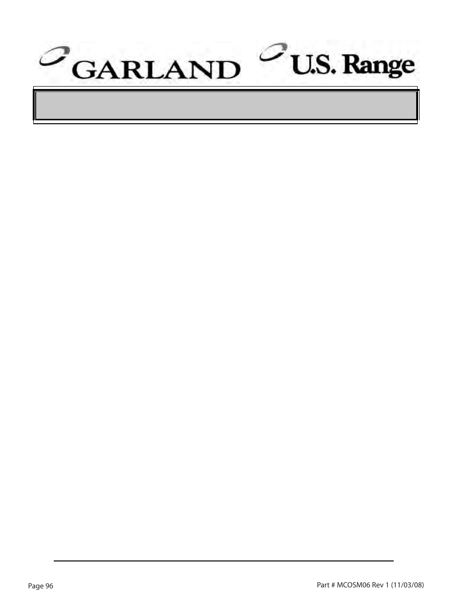 Garland 200 User Manual | Page 96 / 124