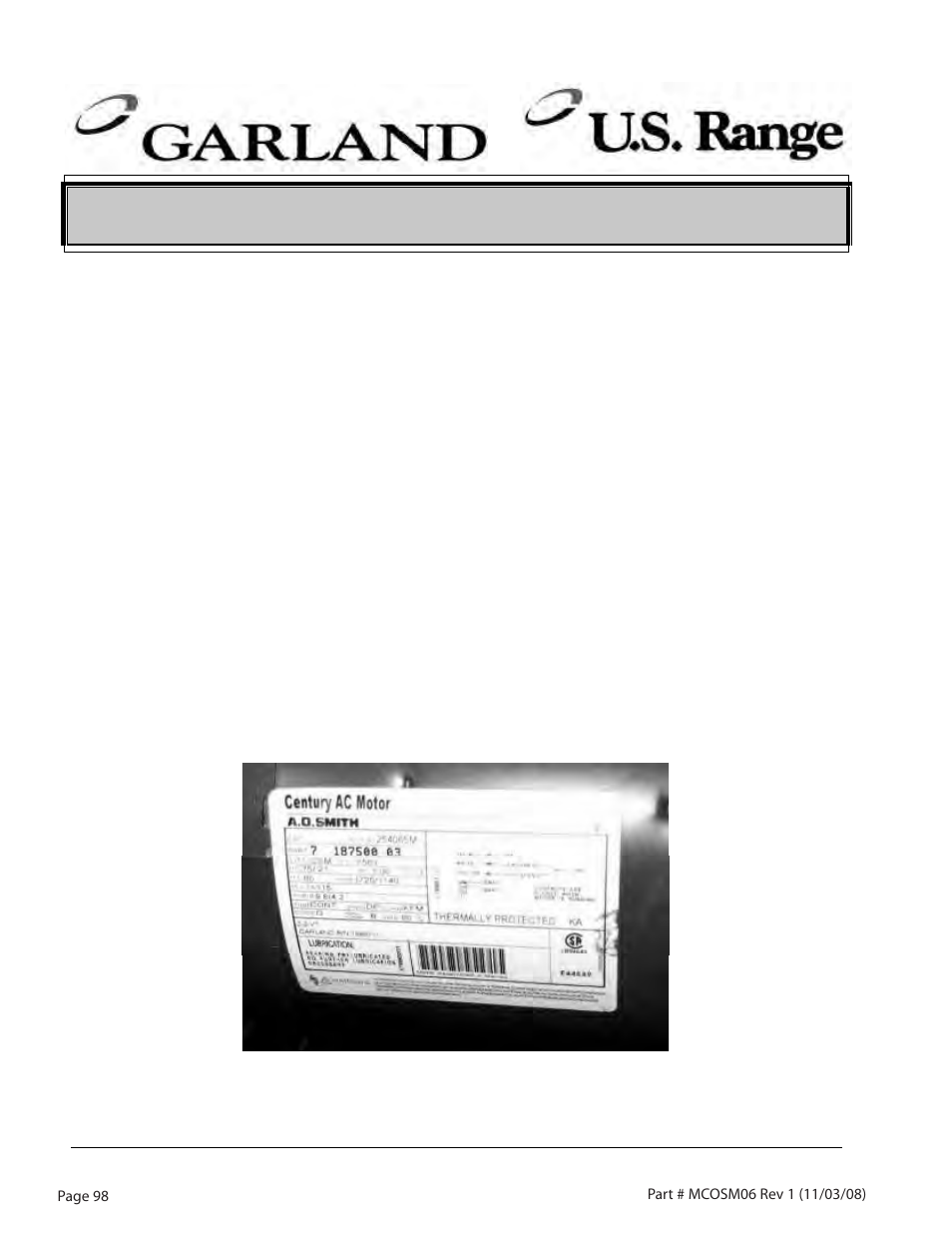 Garland 200 User Manual | Page 98 / 124