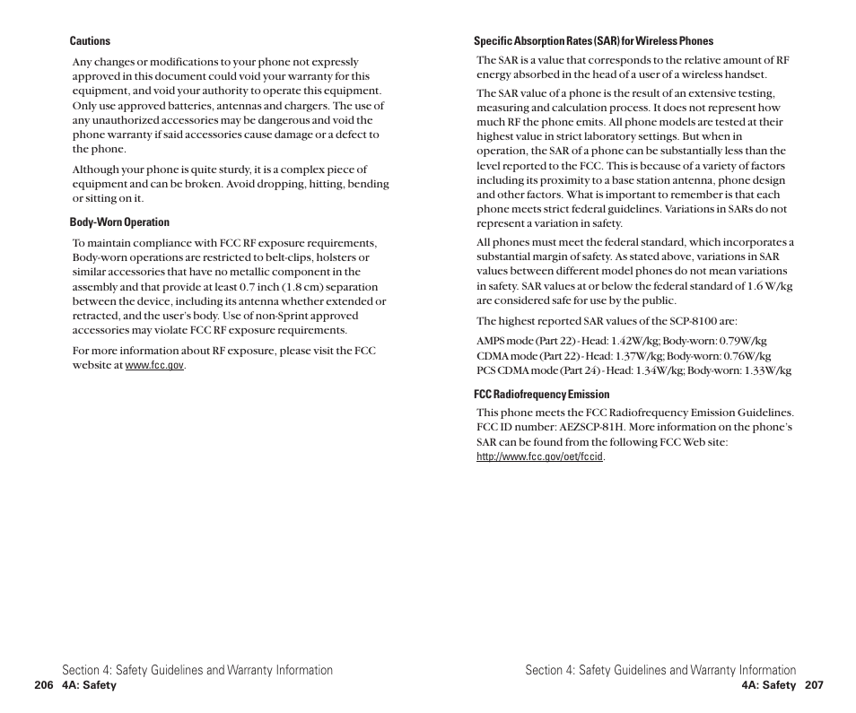 Sanyo Scp 8100 User Manual | Page 111 / 115