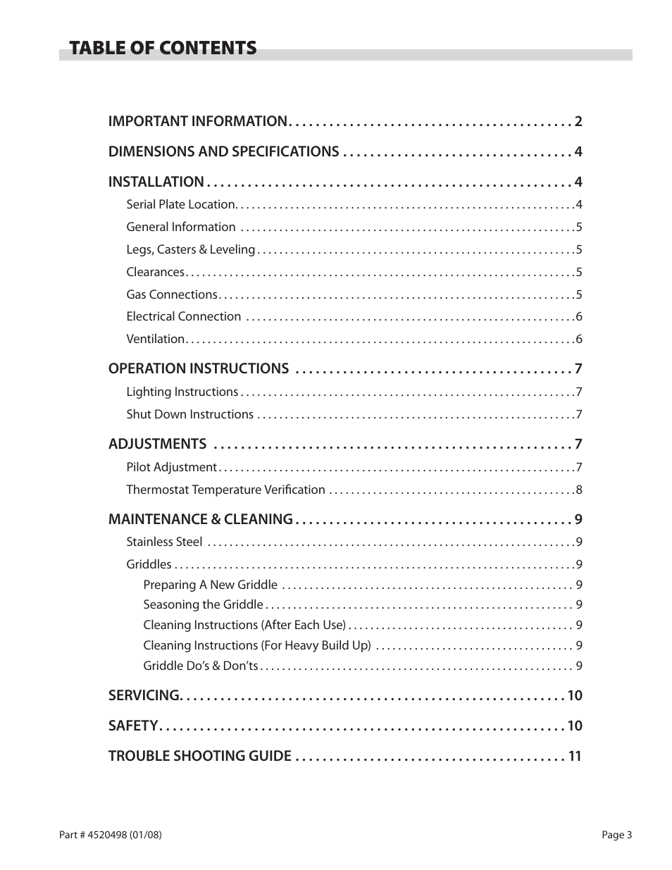 Garland CG-48F User Manual | Page 3 / 12